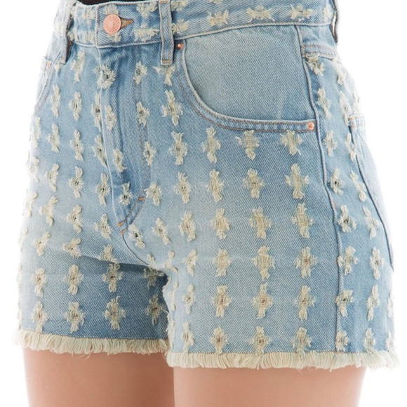 Isabel Marant NWT chelsea denim cut off shorts - Picture 3 of 9